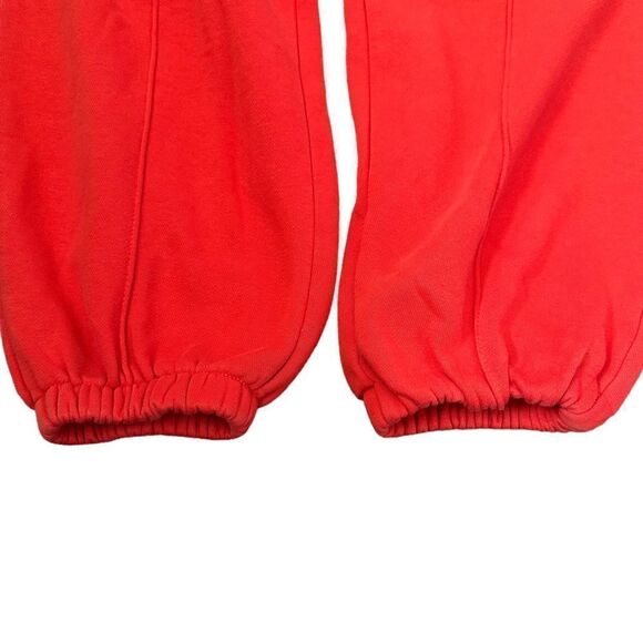 Orange Nike Dri Fit Campus Casual Lounge High Waist Activewear Sweatpants - Picture 7 of 7